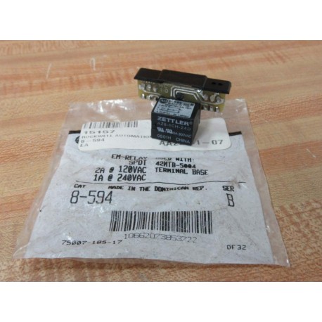 Allen Bradley 8-594 EM-Relay  8594