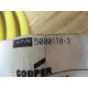 Cooper 5000118-3 Crouse-Hinds Cordset 50001183 - New No Box