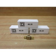 Square D A6.20 Overload Relay Heater Element A620 WOut Screws (Pack of 3)