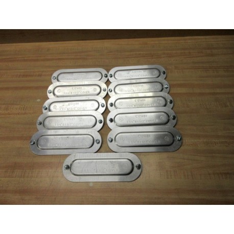 1-12" LR 1-12" Conduit Body wCover E 121488 Cover (Pack of 11) - New No Box