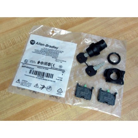 Allen Bradley 800FP-KM33PX20 Keyed Selector Switch 800F-X10