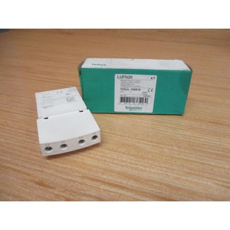 Schneider LUFN20 Telemecanique Auxiliary Contacts Module