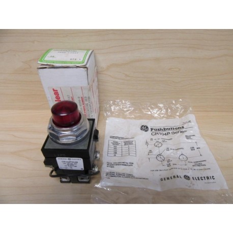 General Electric CR104PLT18R Push Button Switch