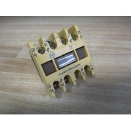 Allen Bradley 195-FA22 Auxiliary Contact 195FA22 TanBrown - New No Box