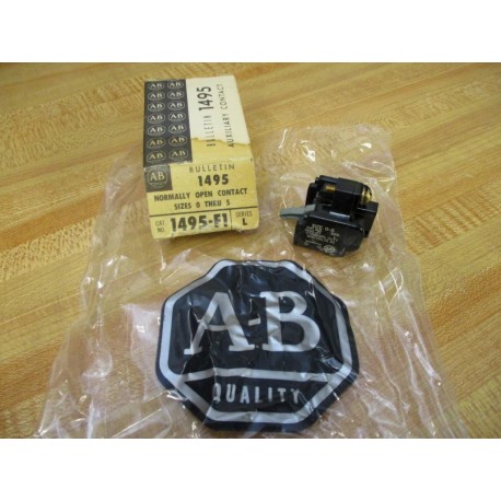 Allen Bradley 1495-F1 Auxiliary Contact 1495-FI