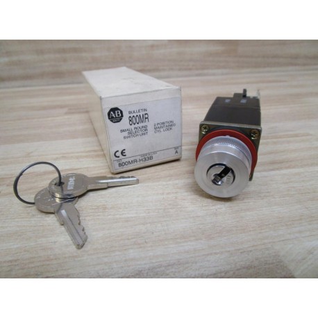 Allen Bradley 800MR-H33B Selector Switch 800MRH33B Series A