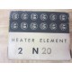 Allen Bradley N20 Overload Relay Heater Element (Pack of 2)