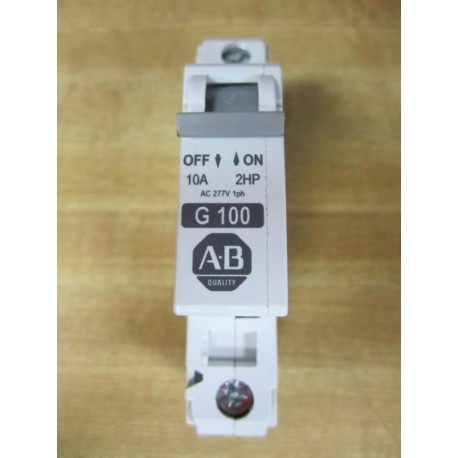 Allen Bradley 1492-CB1G100 Circuit Breaker 1492CB1G100 10A Ser C - New No Box