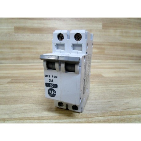 Allen Bradley 1492-CB2 Breaker 1492-CB2G020 2A - Used