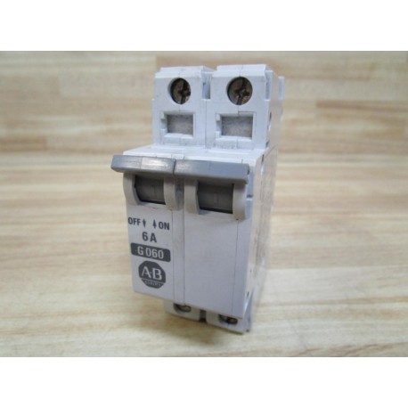 Allen Bradley 1492-CB2 Breaker 1492-CB2G060 6A - Used