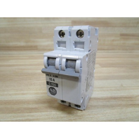 Allen Bradley 1492-CB2G150 Circuit Breaker 15A 1492CB2G150 - New No Box