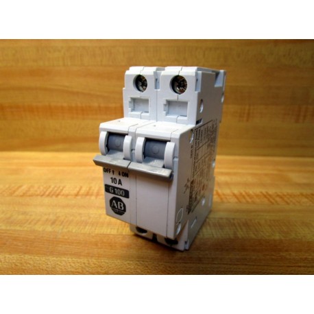 Allen Bradley 1492-CB2G100 Breaker 1492CB2G100 10A Series B - Used