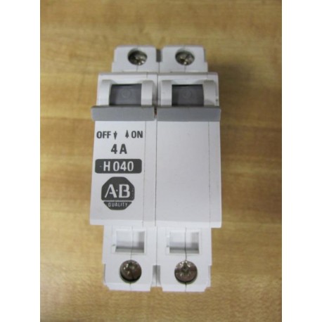 Allen Bradley 1492-CB2H040 Circuit Breaker 4A Series B - Used