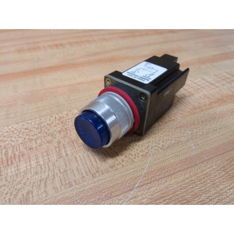 Allen Bradley 800MR-PT16BS Blue Pilot Light 800MR-PT16S - New No Box