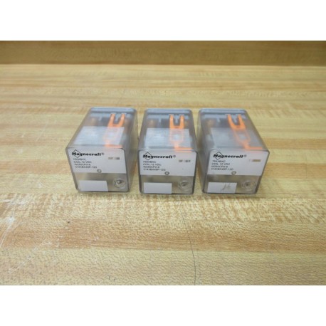 Magnecraft 750XBXC-12D Relay 750XBXC (Pack of 3) - New No Box
