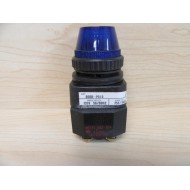 Allen Bradley 800H-PR16 Pilot Light 800H-PR16B Blue - Used