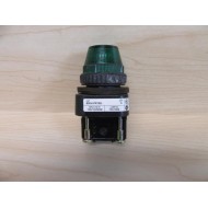 Allen Bradley 800H-PR16 Pilot Light 800H-PR16G Green - Used