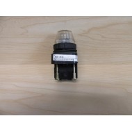 Allen Bradley 800H-PR16 Pilot Light 800H-PR16C Clear - Used