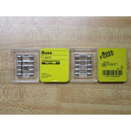 Buss GDC-2A Bussmann Fuse Cross Ref 1CD13 (Pack of 10)