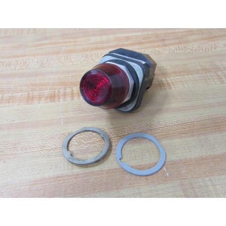 Allen Bradley 800T-P16R Pilot Light Red 800TP16R 120V Coil - New No Box