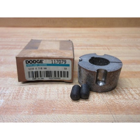 Dodge 117079 Taper Lock Bushing 1210 x 78 KW