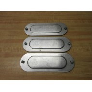 Generic E30640 Conduit Body Cover 1-14"-1-12" (Pack of 3) - New No Box