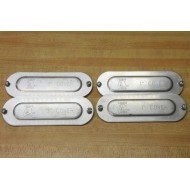 Generic E30640 Conduit Body Cover 1" (Pack of 4) - New No Box