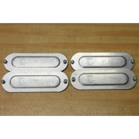 Generic E30640 Conduit Body Cover 1" (Pack of 4) - New No Box