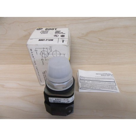 Allen Bradley 800T-P16W Pilot Light 800TP16W