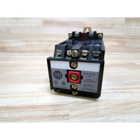 Allen Bradley 700-P000A1 Relay 700P000A1 w700-PB40 - Used