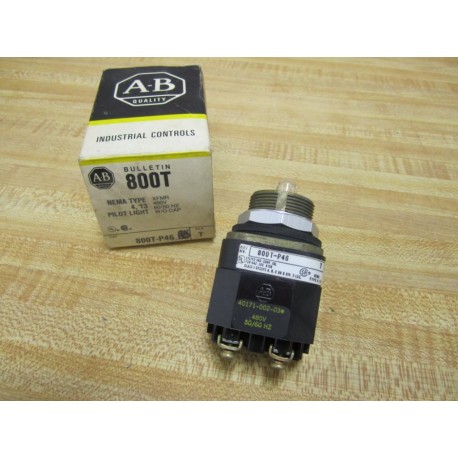 Allen Bradley 800T-P46 Pilot Light 800TP46 Series T