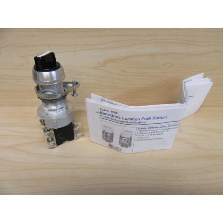 Allen Bradley 800H-JP2KB7AAXX Selector Switch 800H-JP2KB7 - New No Box