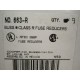 Buss 663-R Bussmann Fuse Reducers Cr. Ref. 1DX81 (Pack of 9)