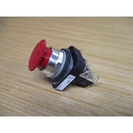 Allen Bradley 800T-FXT6D4 Red Push Button 800TFXT6D4 W 800T-XD4 - Used