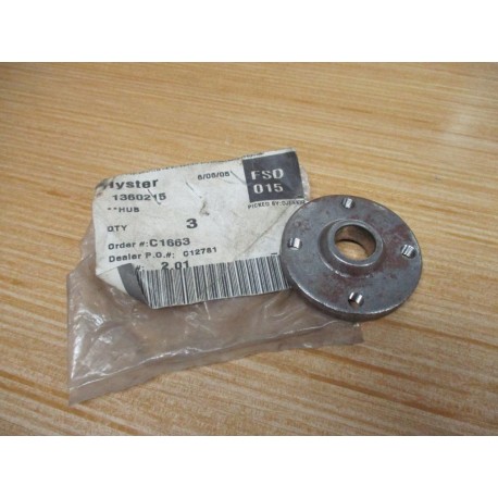 Hyster 1360215 Hub
