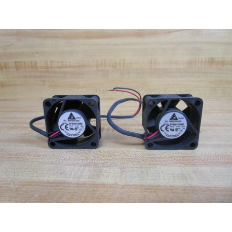 Delta Electronics EFB0412MD DC Brushless Fan (Pack of 2) - Used