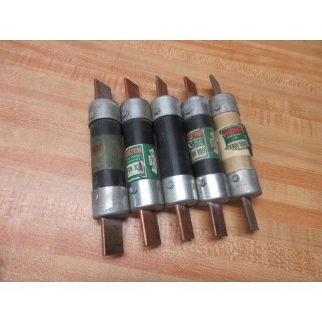 Buss FRN 100 Bussmann Fuse FRN100 (Pack of 5) - Used
