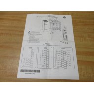 Allen Bradley 40063-008-01 SLC 500 Module Instructions - Used