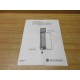 Allen Bradley 40063-008-01 SLC 500 Module Instructions - Used