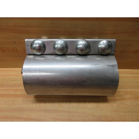 Morris Coupling 3X8-IP Stainless Steel Repair Clamp 3X8IP - Used
