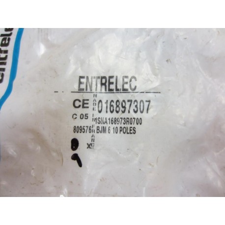 Entrelec 016897307 Jumper 168 973 07 BJM 6 (Pack of 8)