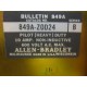 Allen Bradley 849A-ZOD24 Time Delay Relay 849A-Z0D24 - Used