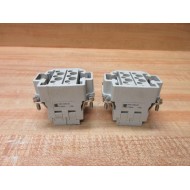 Weidmuller HDC-CR6-2S Heavy Duty Insert 175844 (Pack of 2) - Used