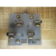 Allen Bradley 800T-T4SB22 Contact Block 800TT4SB22 - Used