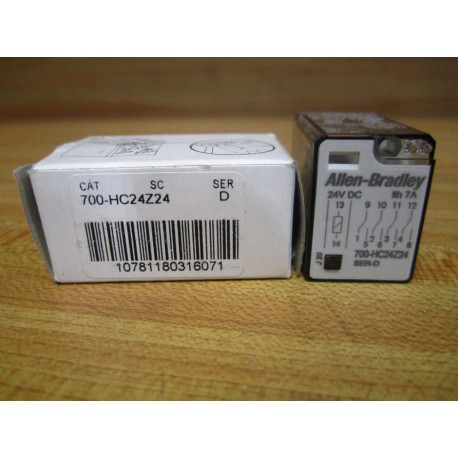 Allen Bradley 700-HC24Z24 Relay  700HC24Z24 Series D