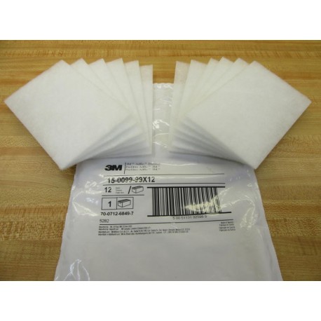 3M 15-0099-99X12 PAPR Prefilter 15009999X12 (Pack of 12)