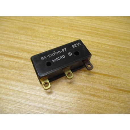 Micro Switch BA-2R708-P7 Honeywell BA2R708P7 (Pack of 5) - Used