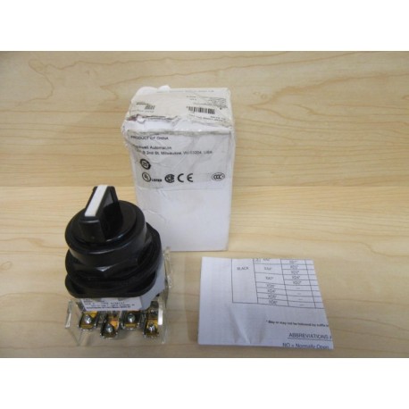 Allen Bradley 800H-JR2B Selector Switch 800HJR2B