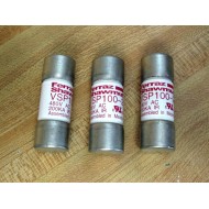 Ferraz Shawmut VSP100-2 Fuse 480V VSP1002 (Pack of 3) - New No Box