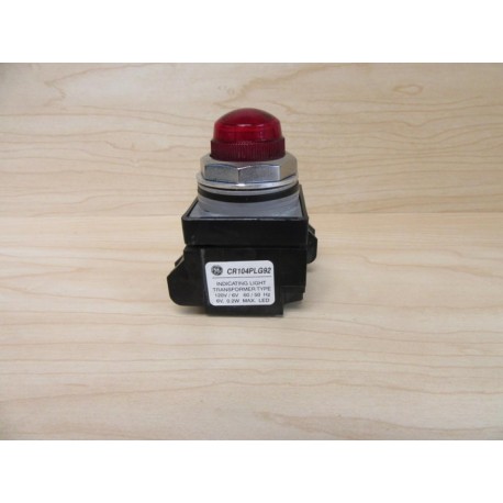 General Electric CR104PLG32R Indicator Light GE - Used
